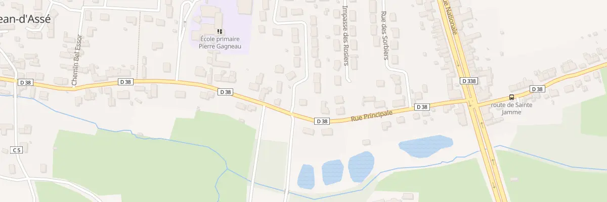 Plan du 55 Rue Principale à Saint-Jean-d’Assé