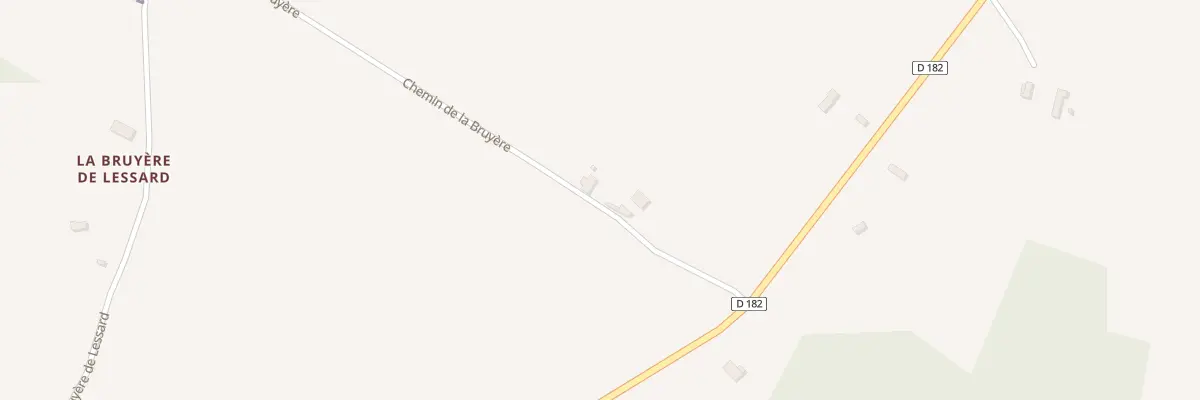 Plan du 148 Che des Bruyeres à Lessard-et-le-Chêne