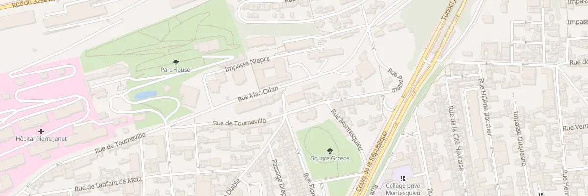 Plan du 103 Rue de Tourneville au Havre