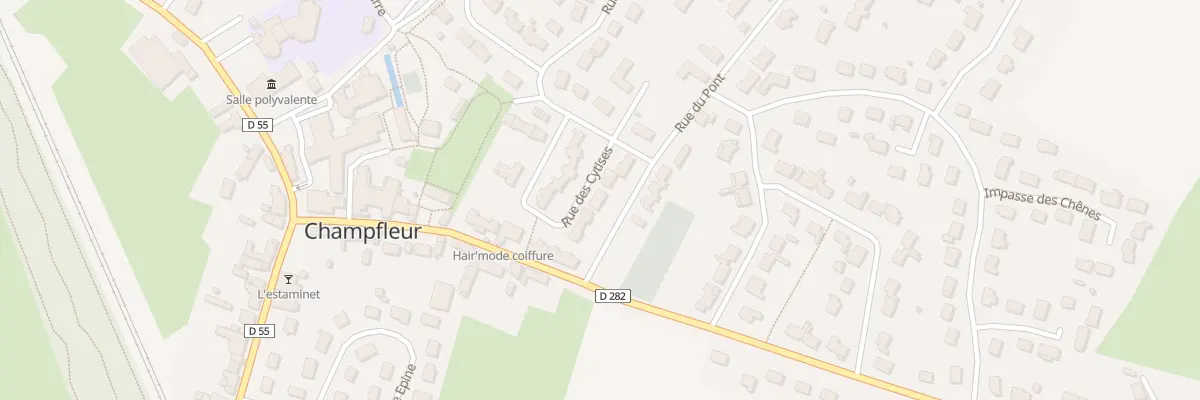 Plan du 5 Rue des Cytises à Champfleur