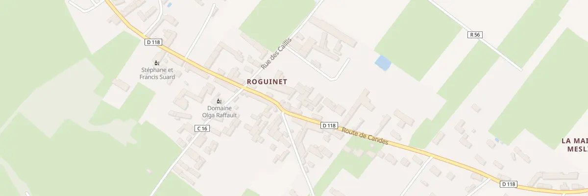 Plan du 41 Rte de Candes à Savigny-en-Véron