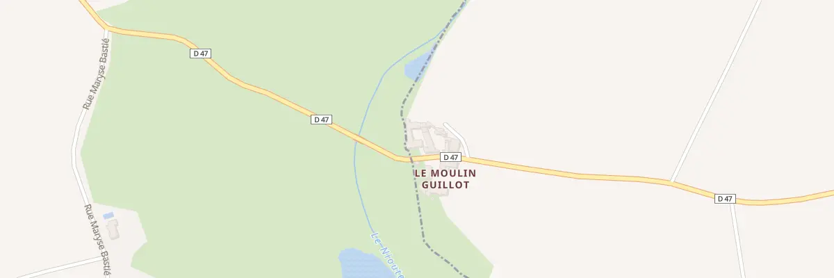 Plan du 4 Moulin Guillot à Sammarçolles