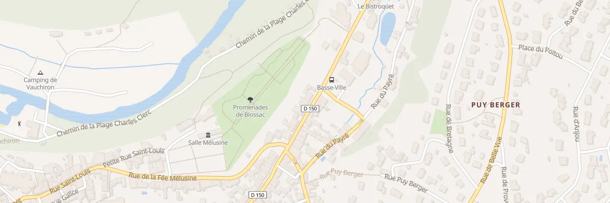 Plan du 9 Av de Poitiers à Lusignan