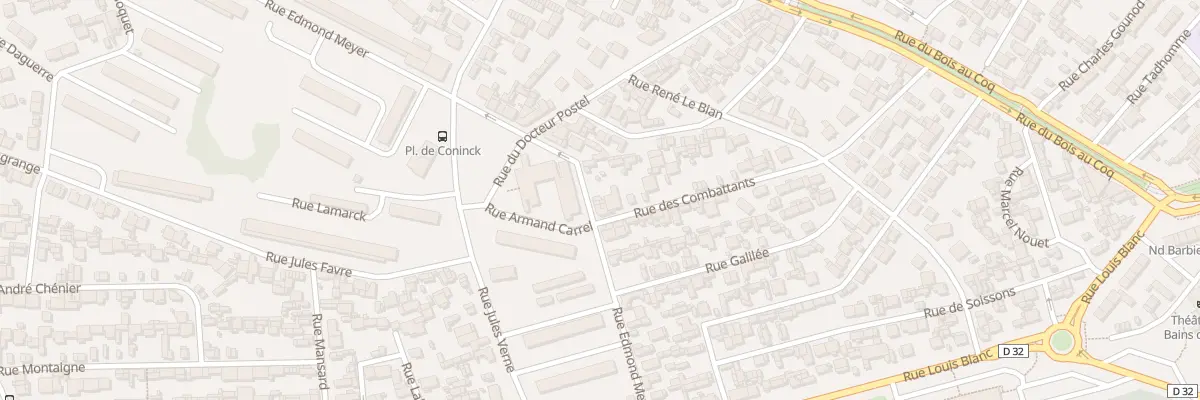 Plan du 28 Rue Edmond Meyer au Havre