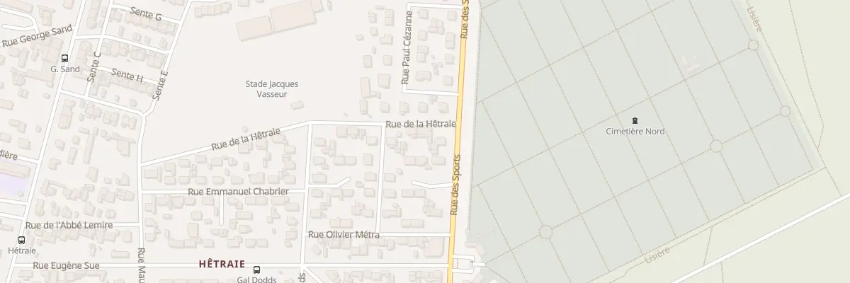 Plan du 30 Rue de la Hêtraie au Havre
