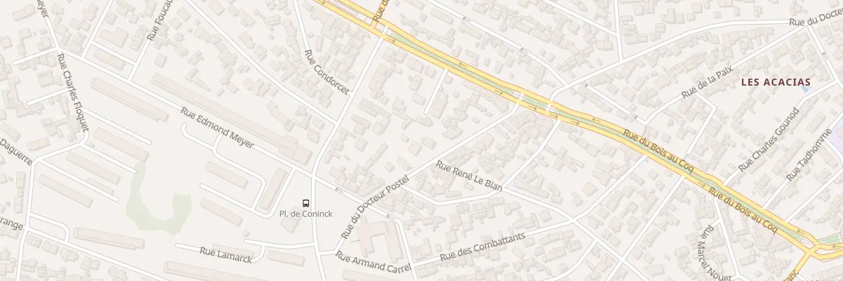Plan du 23 Rue Doc Postel au Havre