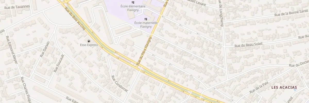 Plan du 5 Rue du Beau Séjour au Havre