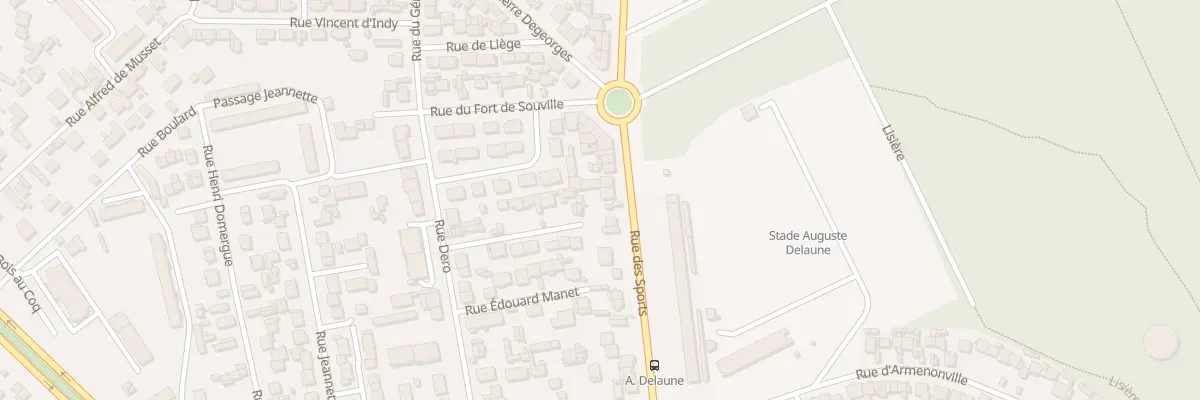 Plan du 35 Rue des Sports au Havre