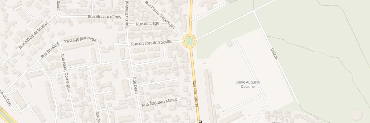 Plan du 39 Rue des Sports au Havre