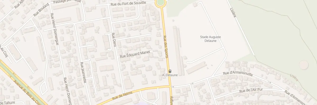 Plan du 21 Rue des Sports au Havre
