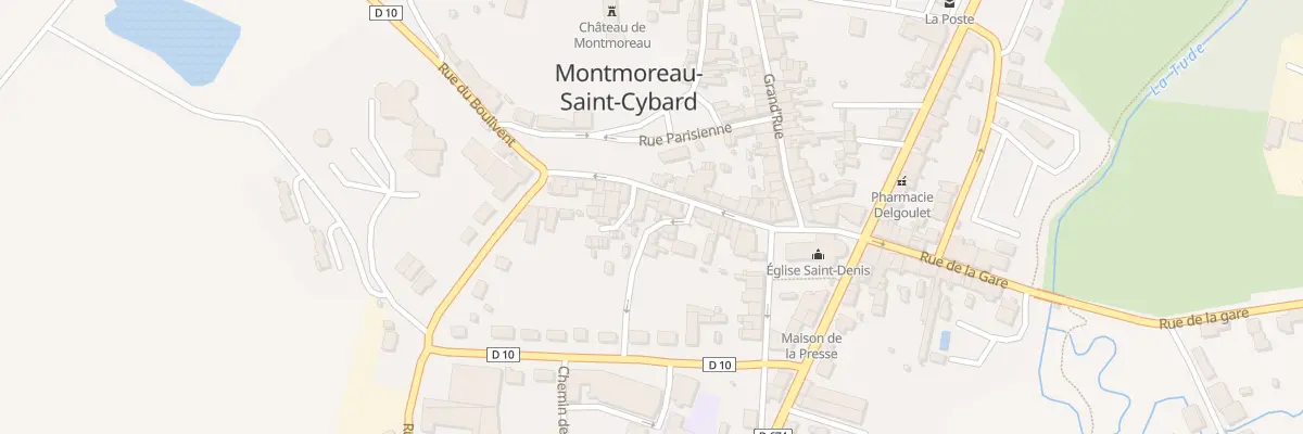 Plan du 1 Che des Jardins à Montmoreau