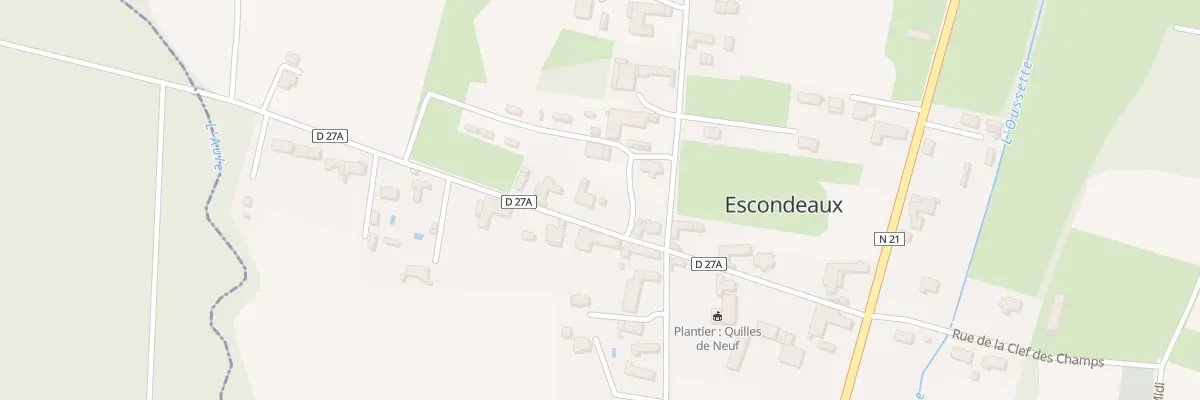 Plan du 4 Rue du Bois à Escondeaux