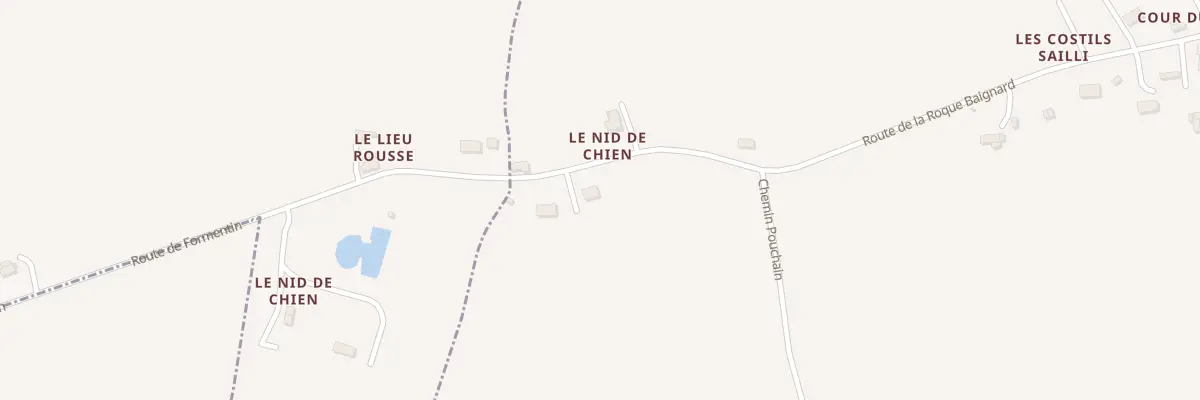 Plan du 5094 Le Nid de Chien à Formentin
