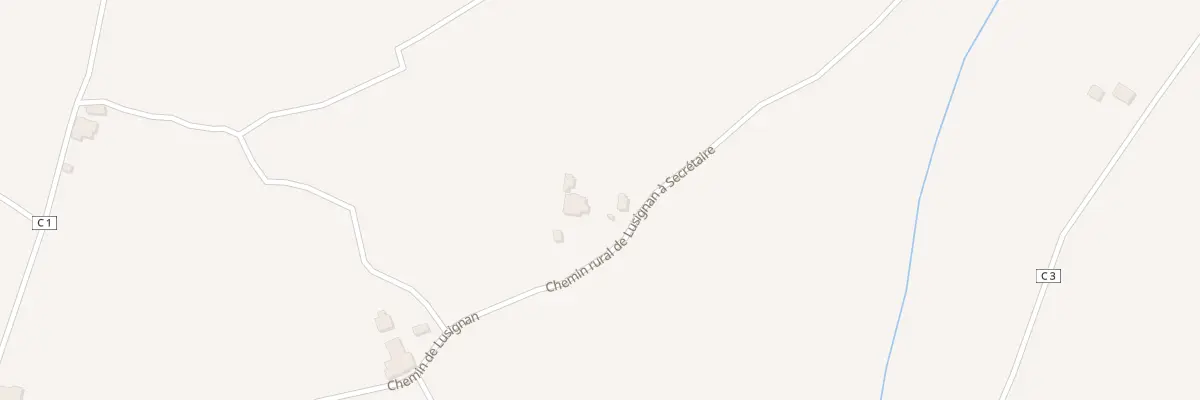 Plan du 685 Chem de Lusignan à Labastide-Castel-Amouroux