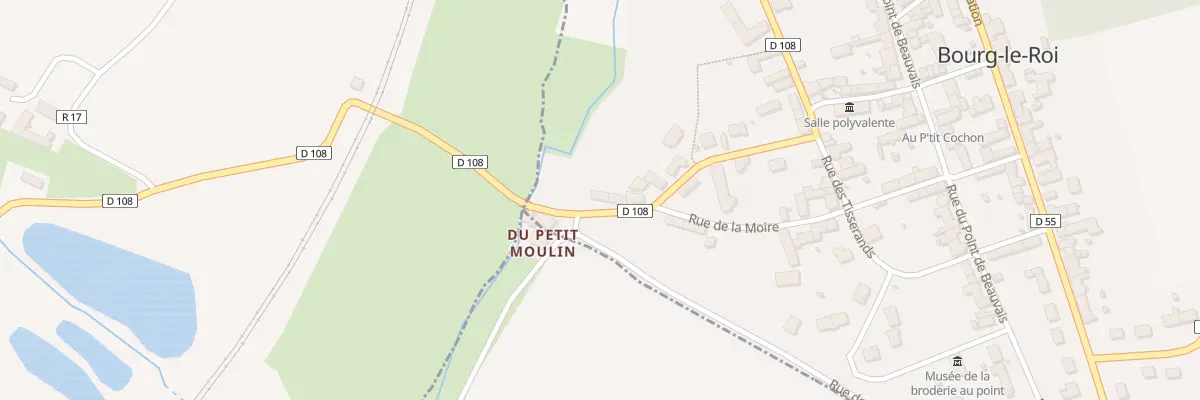 Plan du 1 Rue des Plantagenets à Bourg-le-Roi