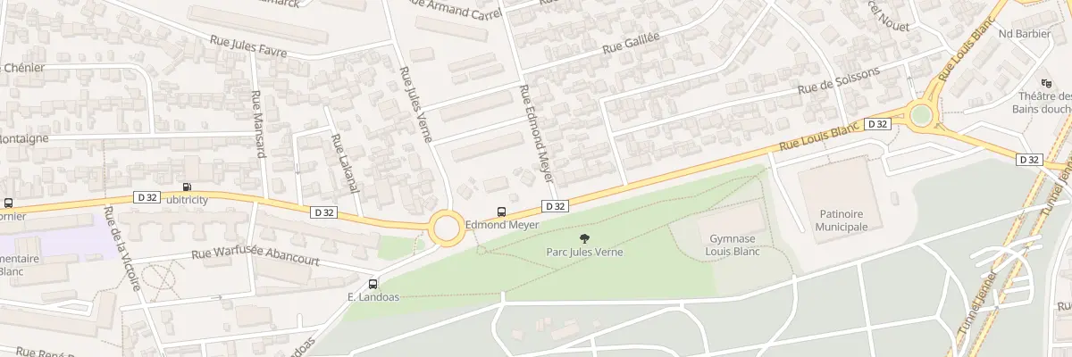 Plan du 3 Rue Edmond Meyer au Havre