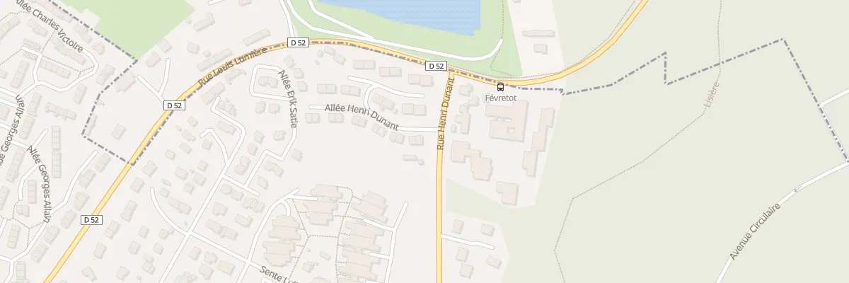 Plan du 36 All Henri Dunant au Havre