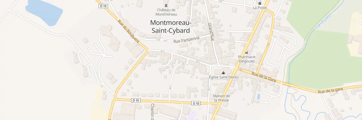 Plan du 19 Rue du Boulivent à Montmoreau