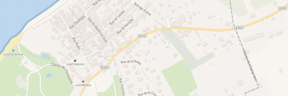 Plan du 39 Rue du Gal Leclerc à Villerville