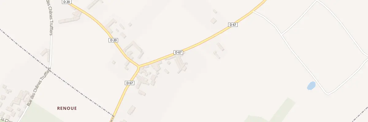 Plan du 6 Rue de la Vallée aux Moines à La Chaussée