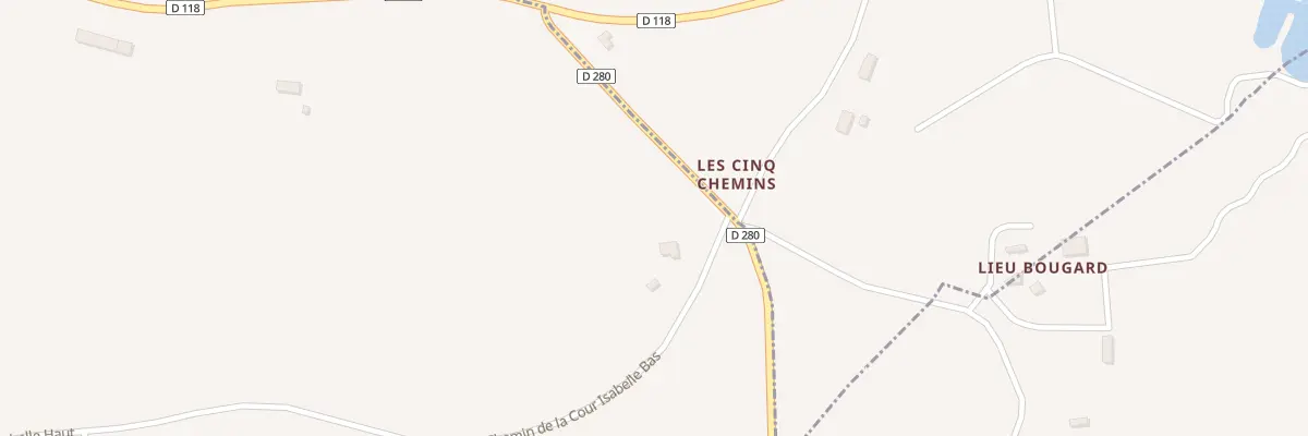 Plan du 5234 Le Lieu Herval à Beaumont-en-Auge