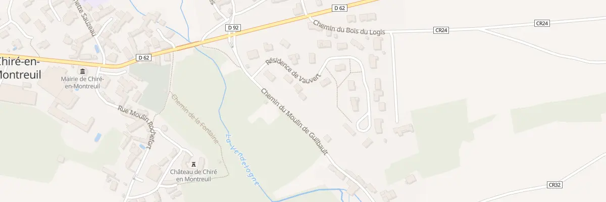 Plan du 7 Res de Vauvert à Chiré-en-Montreuil