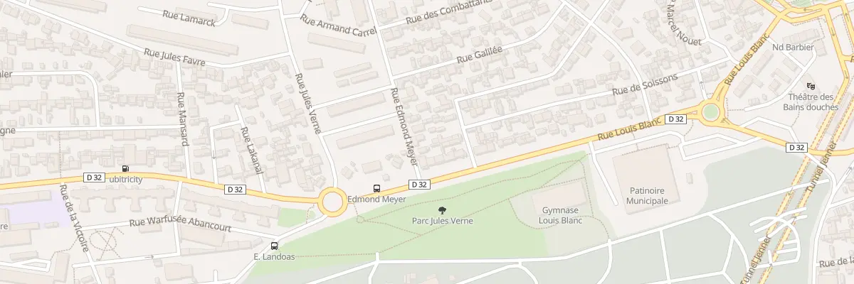 Plan du 6 Rue Edmond Meyer au Havre