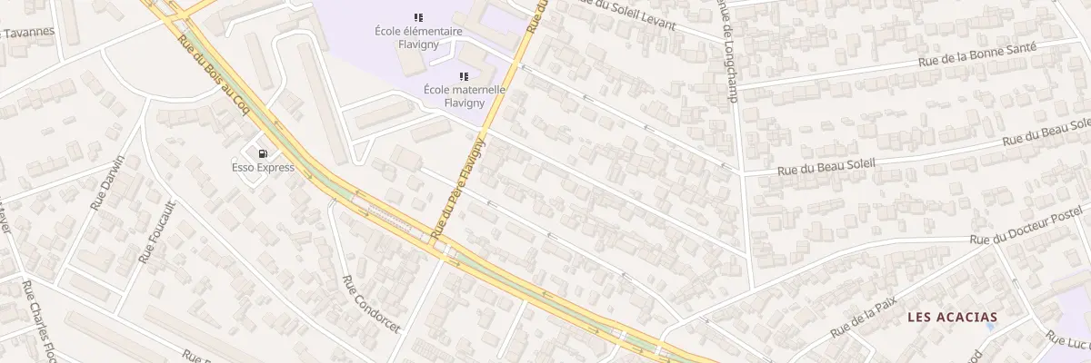 Plan du 12 Rue Ernest Derrien au Havre