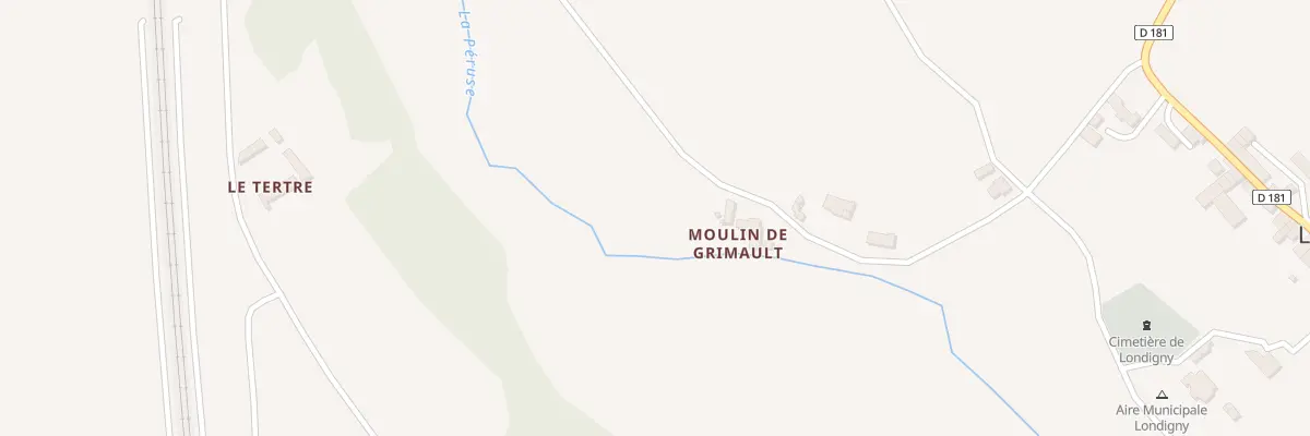 Plan du 5127 Moulin de Grimault à Londigny