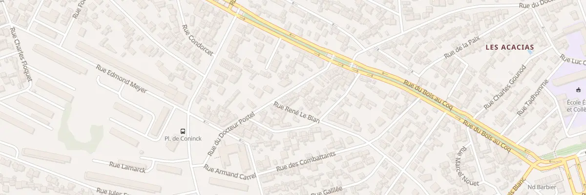 Plan du 24 Rue Doc Postel au Havre