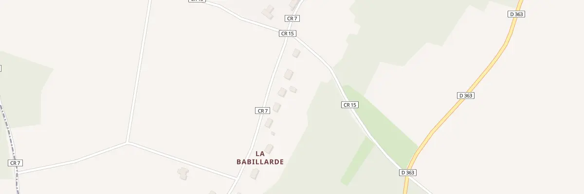 Plan du 39 Val de Verrière à Thizay
