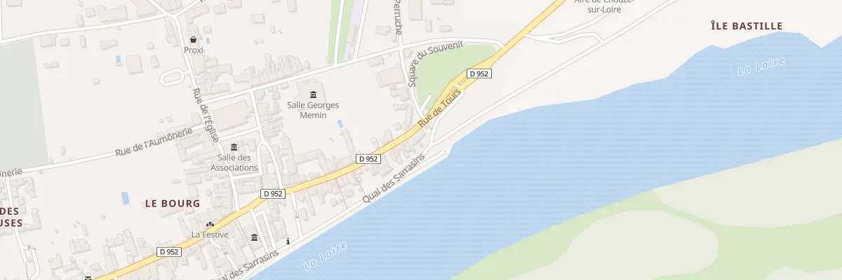 Plan du 38 Rue de Tours à Chouzé-sur-Loire