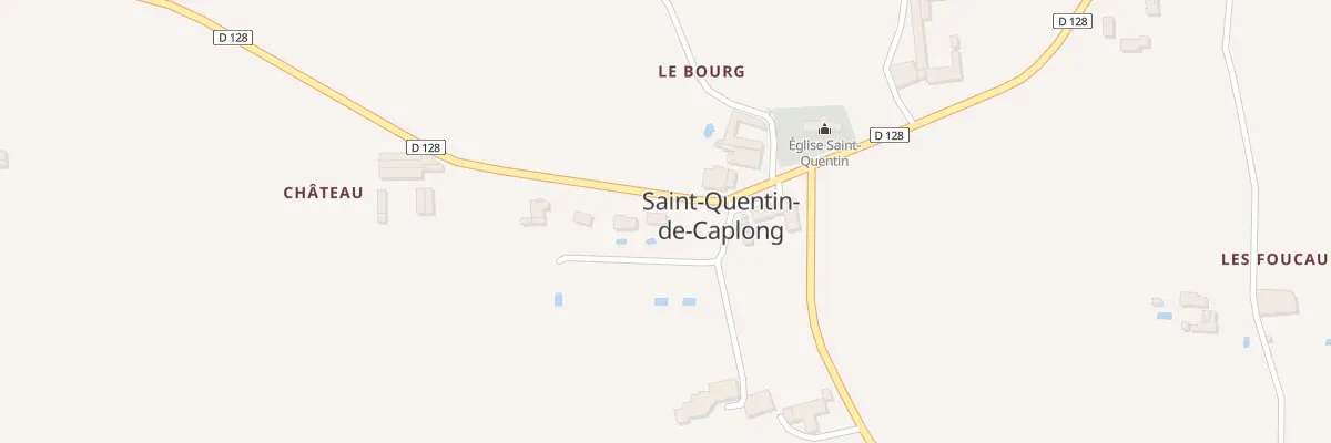 Plan du 12 Le Bourg à Saint-Quentin-de-Caplong