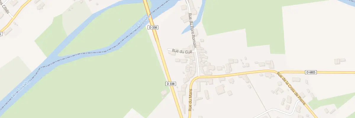 Plan du 2 Rue du Gue à Maresché