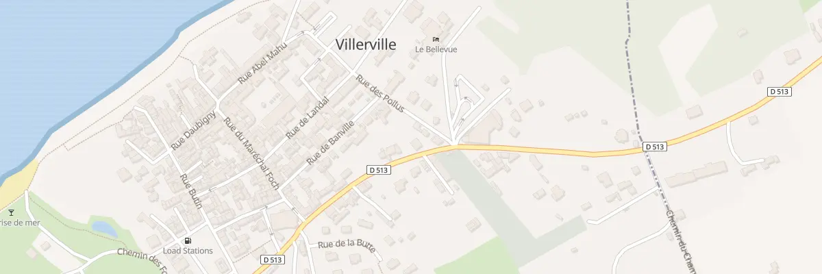 Plan du 14 Rue du Gal Leclerc à Villerville
