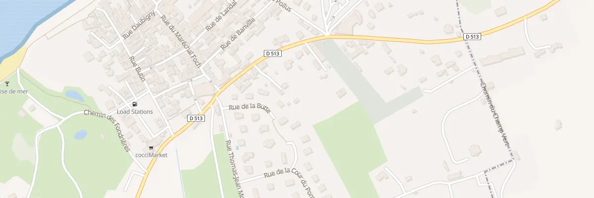 Plan du 37 Rue du Gal Leclerc à Villerville