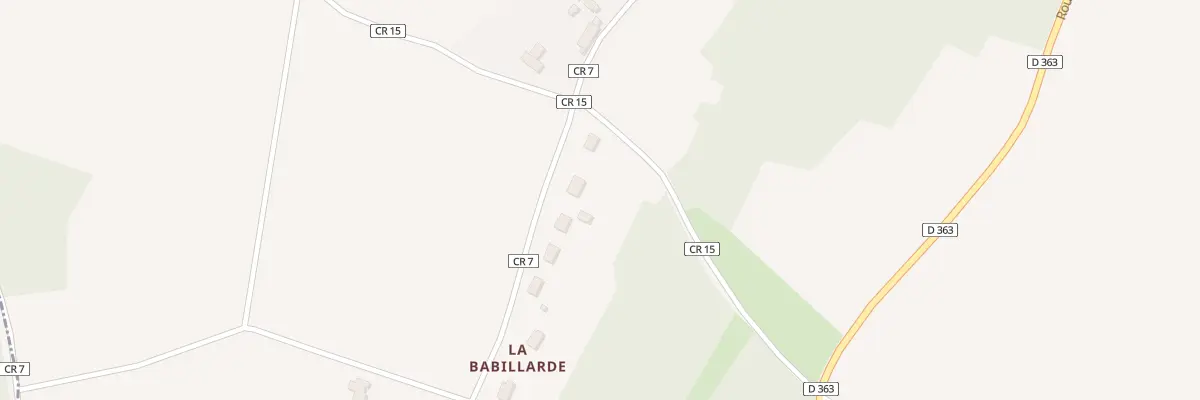 Plan du 5001 Val de Verrière à Thizay
