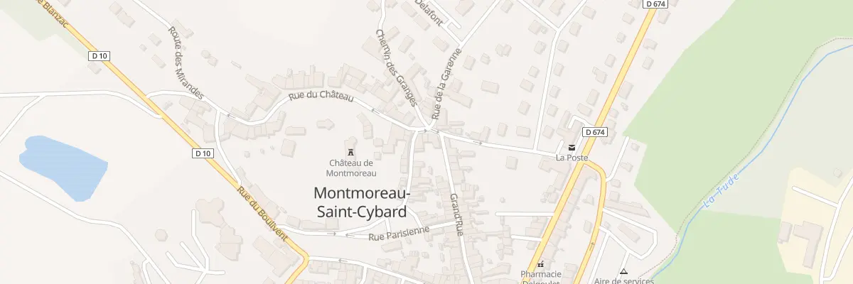 Plan du 5 Pl du Beaucanton à Montmoreau
