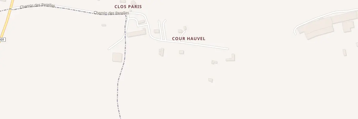 Plan du 5036 Le Lieu des Haies à Formentin