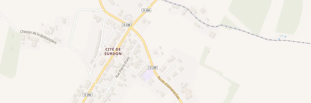Plan du 4 Rte d’Almeneches à Macé