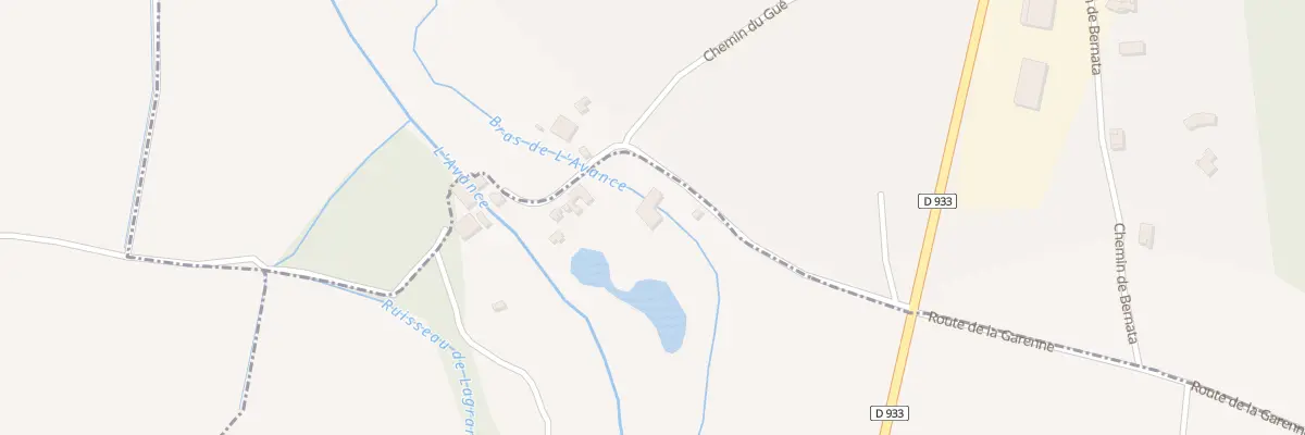 Plan du 301 Che du Gué à Fourques-sur-Garonne