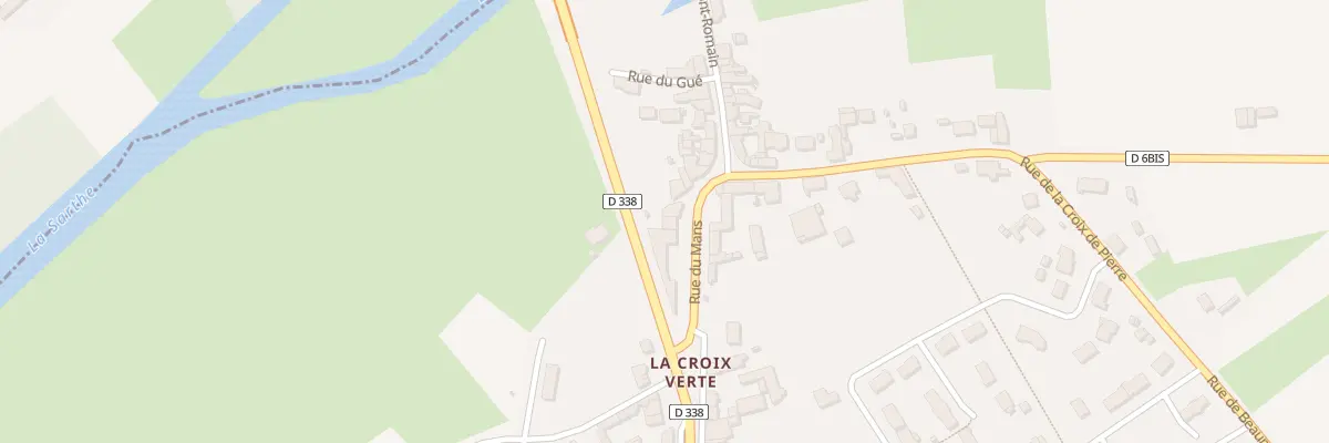 Plan du 9 Rue du Mans à Maresché