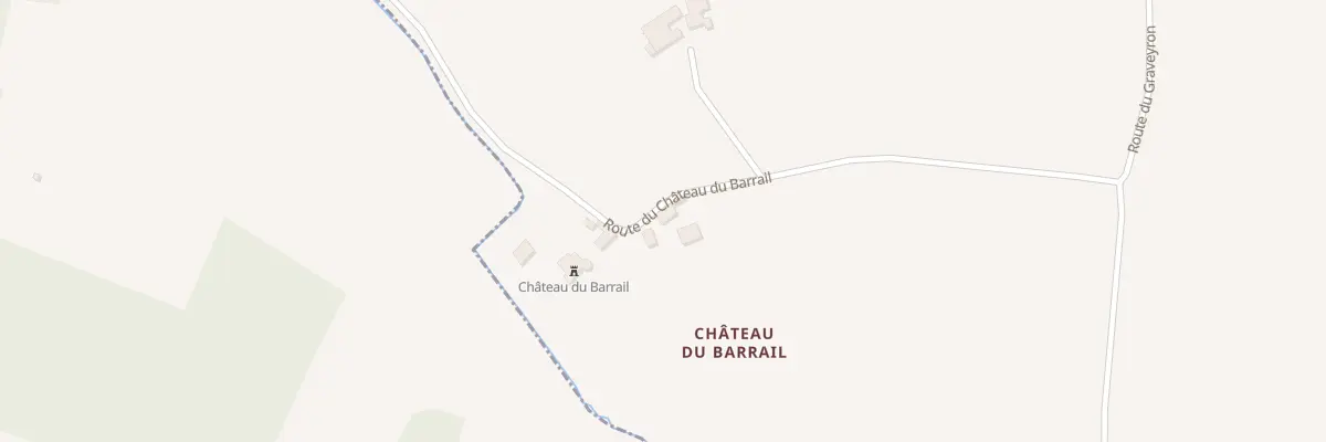 Plan du 248 Chateau du Barrail à Eynesse
