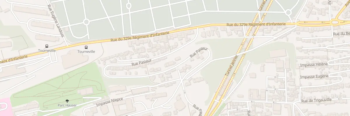 Plan du 40 Rue Pasteur au Havre