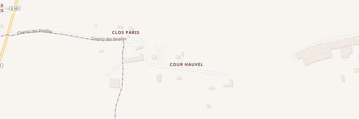 Plan du 5071 Les Dix Hectares à Formentin
