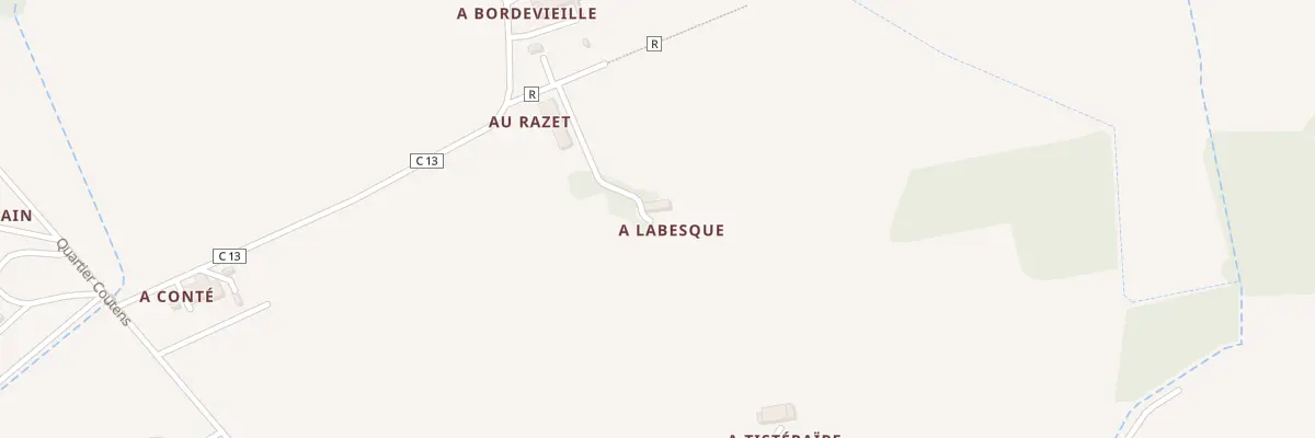 Plan du 5131A A Labesque à Beaumarchés