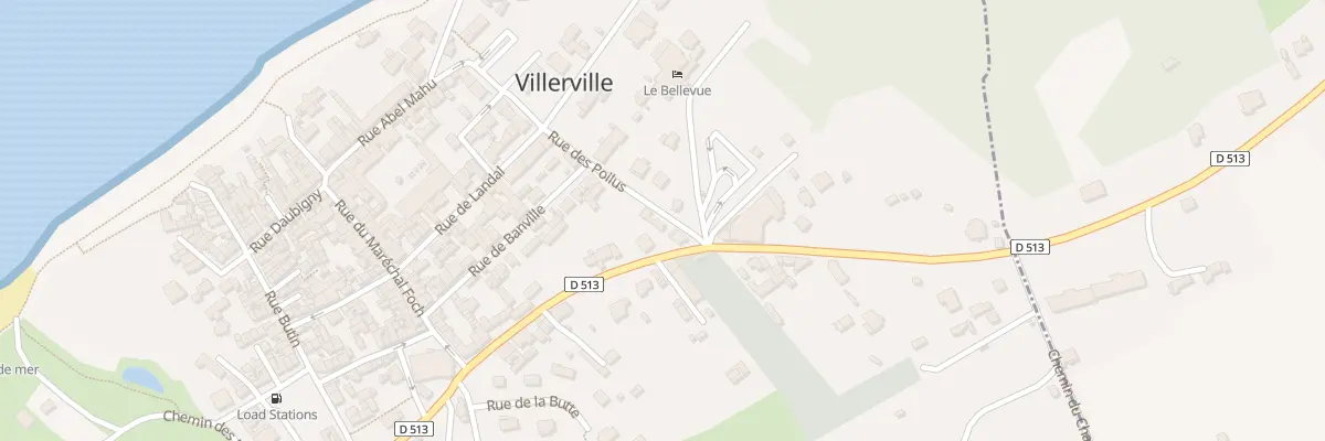 Plan du 12 Rue du Gal Leclerc à Villerville