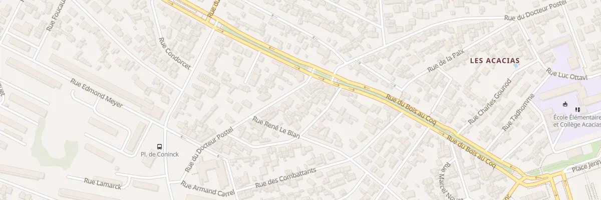 Plan du 34 Rue Doc Postel au Havre