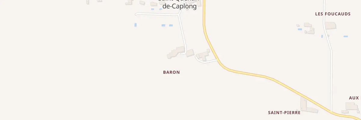 Plan du 108 Baron à Saint-Quentin-de-Caplong