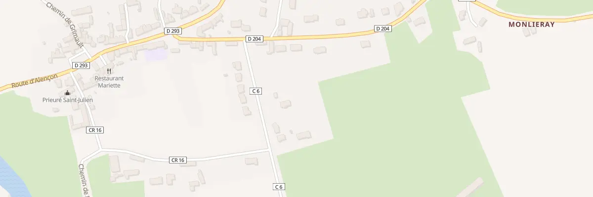 Plan du 5243 Rte de Chadenière à Saint-Marceau